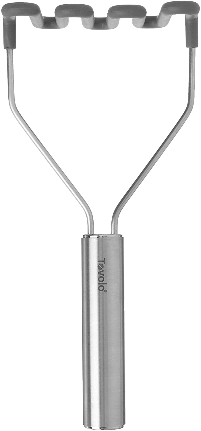 Tovolo Silicone Potato Masher Charcoal Spoons N Spice