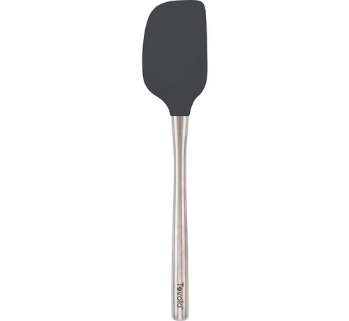 Tovolo Flex-Core® Stainless Steel Handled Spatula - Charcoal