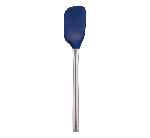 Tovolo Flex-Core Stainless Steel Handled Spoonula - Deep Indigo