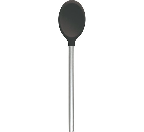 Tovolo Stainless Steel Handled Silicone Mixing Spoon - Charcoal
