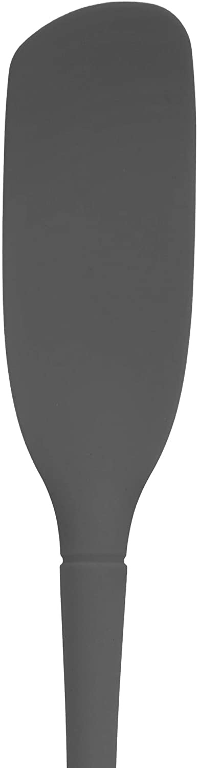 Tovolo Flex-Core All Silicone Spatula Set of 5 - Charcoal Gray