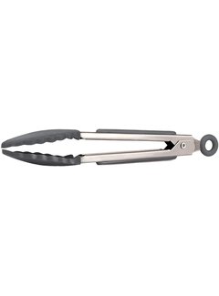 Tovolo Mini Silicone Tongs - Charcoal