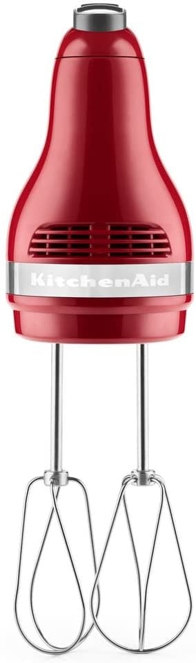 KitchenAid 8 6-Speed Hand Mixer in Empire Red