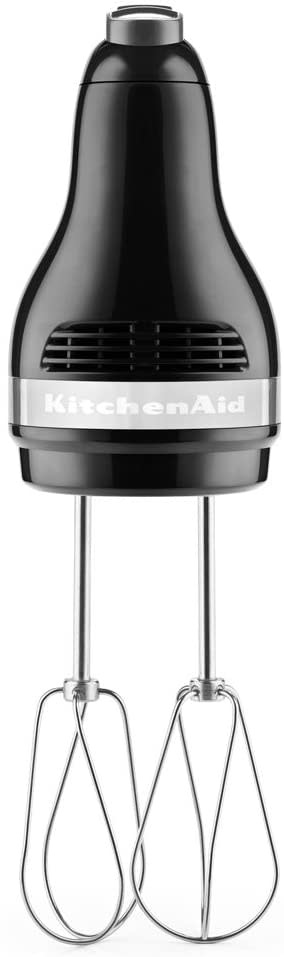  KitchenAid 5 Speed Ultra Power Hand Mixer, Onyx Black