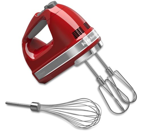 KitchenAid 7-Speed Ultra Power Hand Mixer - Empire Red