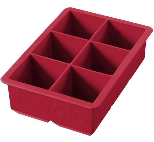 Tovolo King Cube Ice Tray - Cayenne