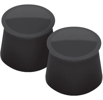 Tovolo Silicone Wine Caps - Charcoal (Set of 2)
