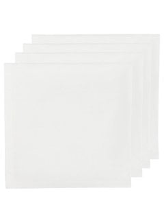 Now Designs Renew Solid White 4 Napkin Set