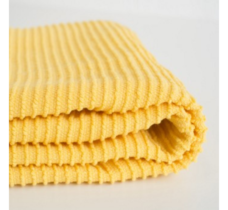 Lemon Ripple Kitchen Towel