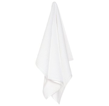 Now Designs White Ripple Kitchen Towel