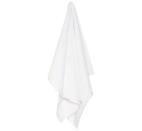 Now Designs White Ripple Kitchen Towel