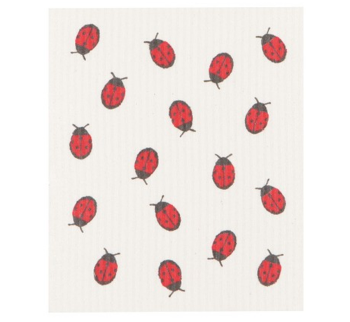 Now Designs Ladybug Swedish Dishcloth