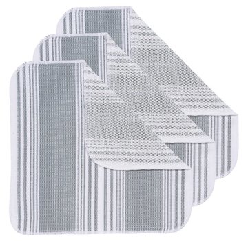 Now Designs London Gray Scrub-It Dishcloths - Set of 3