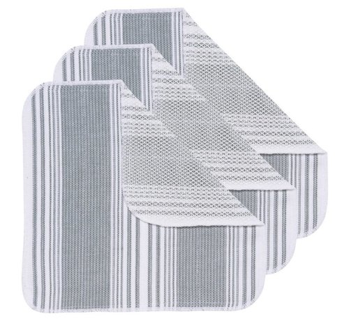Now Designs London Gray Scrub-It Dishcloths - Set of 3