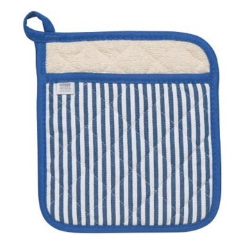 Now Designs Blue Narrow Stripe Superior Potholder