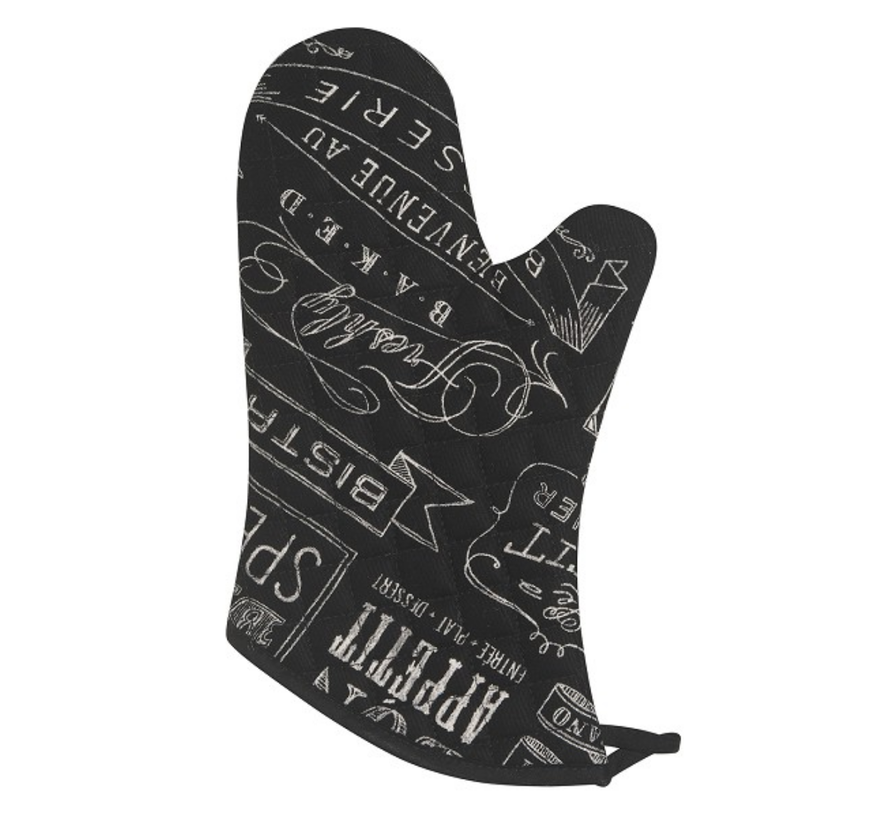 Oven Mitt - Chalkboard Oven Mitt