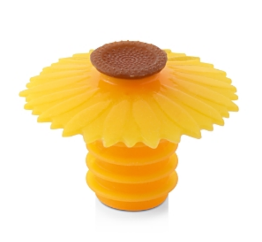 Bulb Bottle Stopper - Sunflower