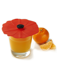 Charles Viancin Poppy Drink Covers (Red) - Set/2