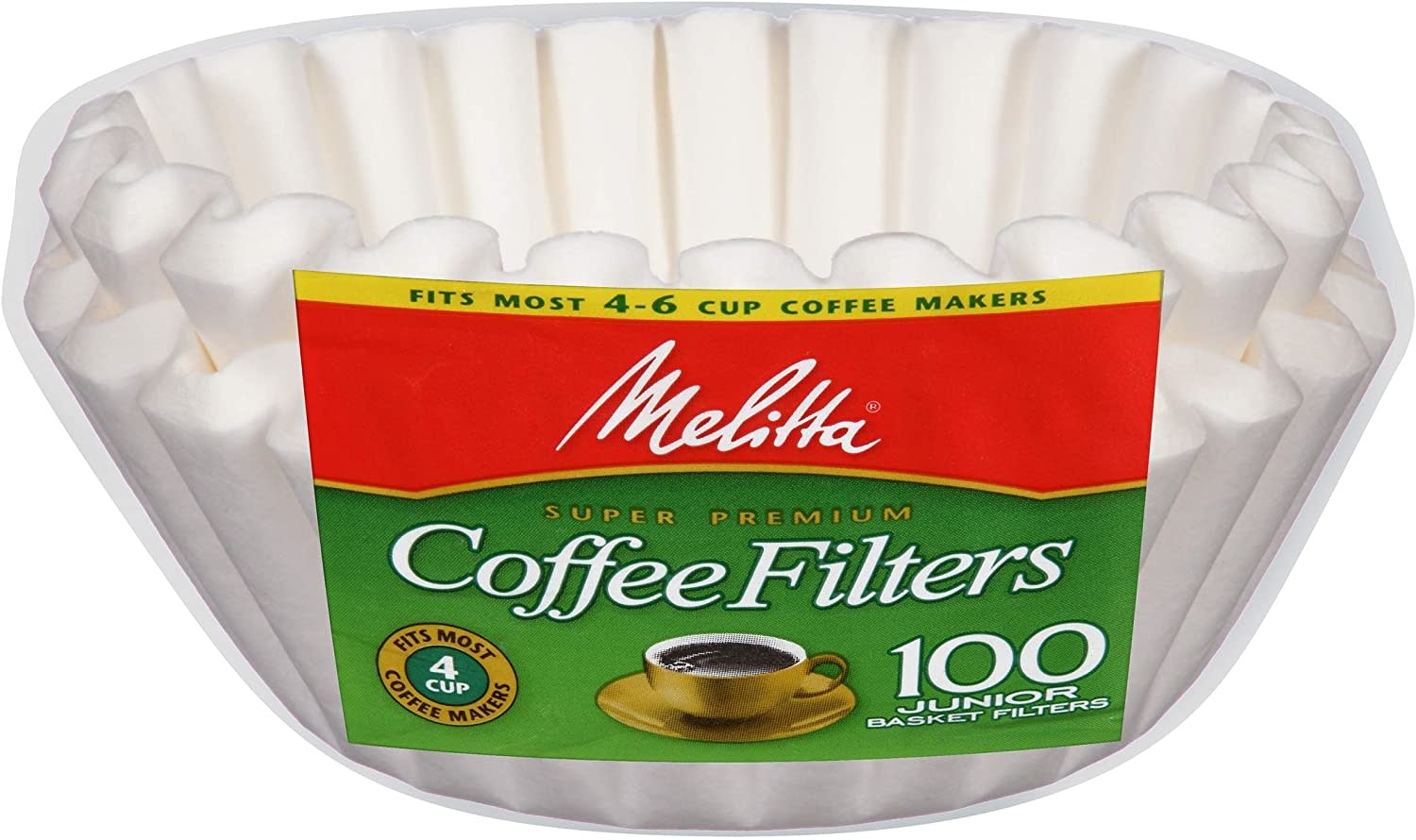Melitta Basket Bleached Coffee Filters 100 CT Spoons N Spice