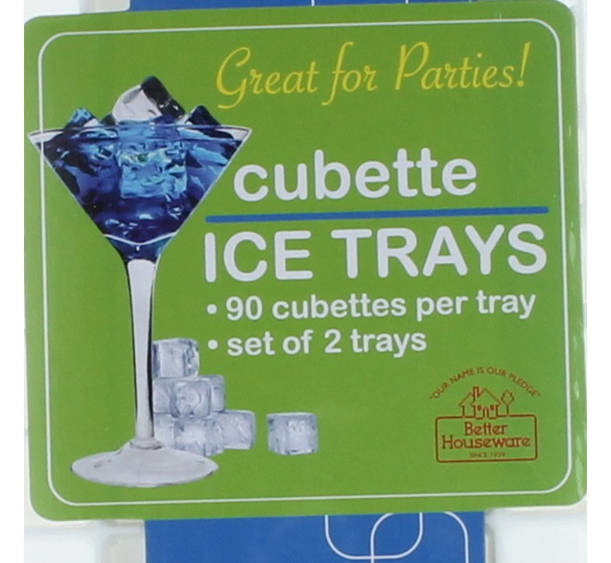 Cubette Ice Trays - Set of 2