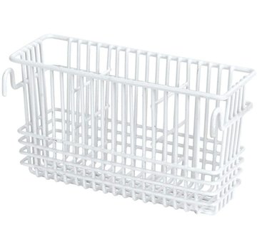 Better Houseware Wire Cutlery Basket - White