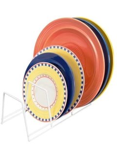 Better Houseware Plate Rack 3-Section-White