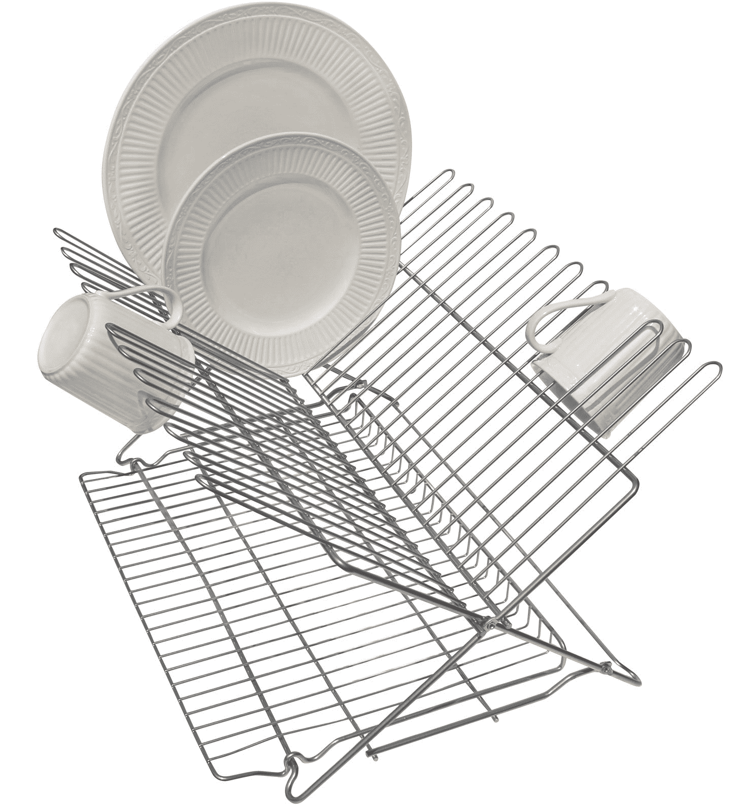 Better Houseware Folding Dishrack Metallic Spoons N Spice