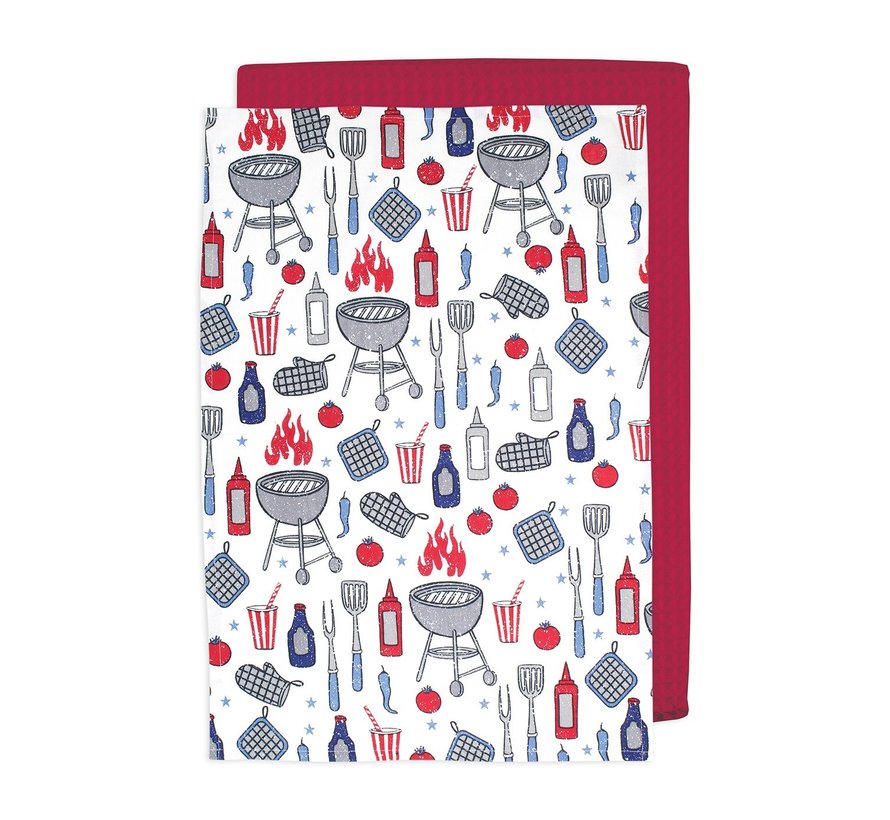 MU Kitchen Picnic Time 2pc Towel Set Spoons N Spice