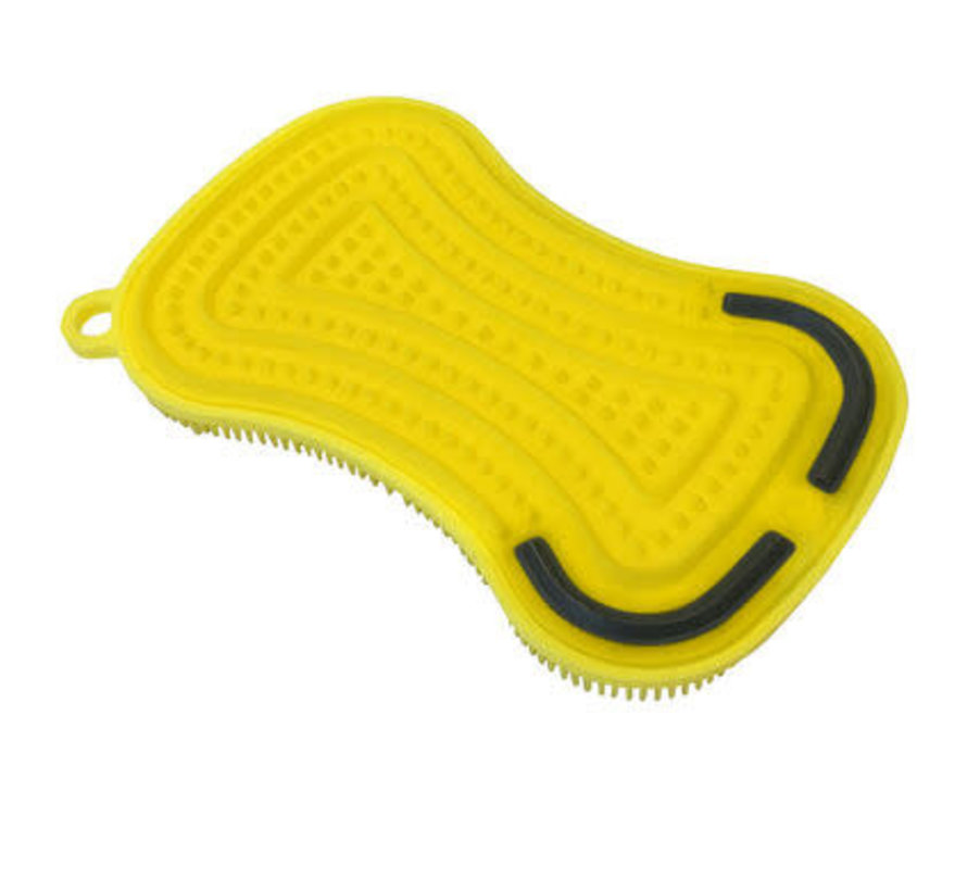 Stay Clean 3 in 1 Scrubber 5'' x 3'' Yellow