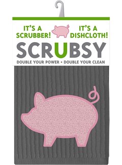 Scrubsy Cloth Pig