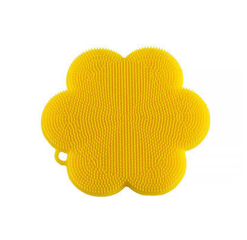 Kuhn Rikon Stay Clean Scrubber Flower Yellow