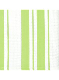 Pistachio Cotton Stripe Dish Cloth - Set of 2