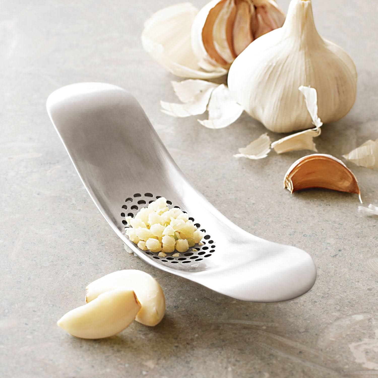 Joseph Joseph Garlic Rocker Stainless Steel Spoons N Spice