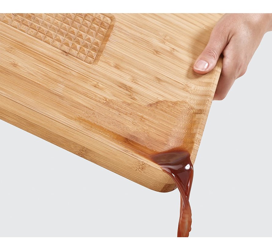 Cut & Carve Bamboo Multi-function Chopping Board