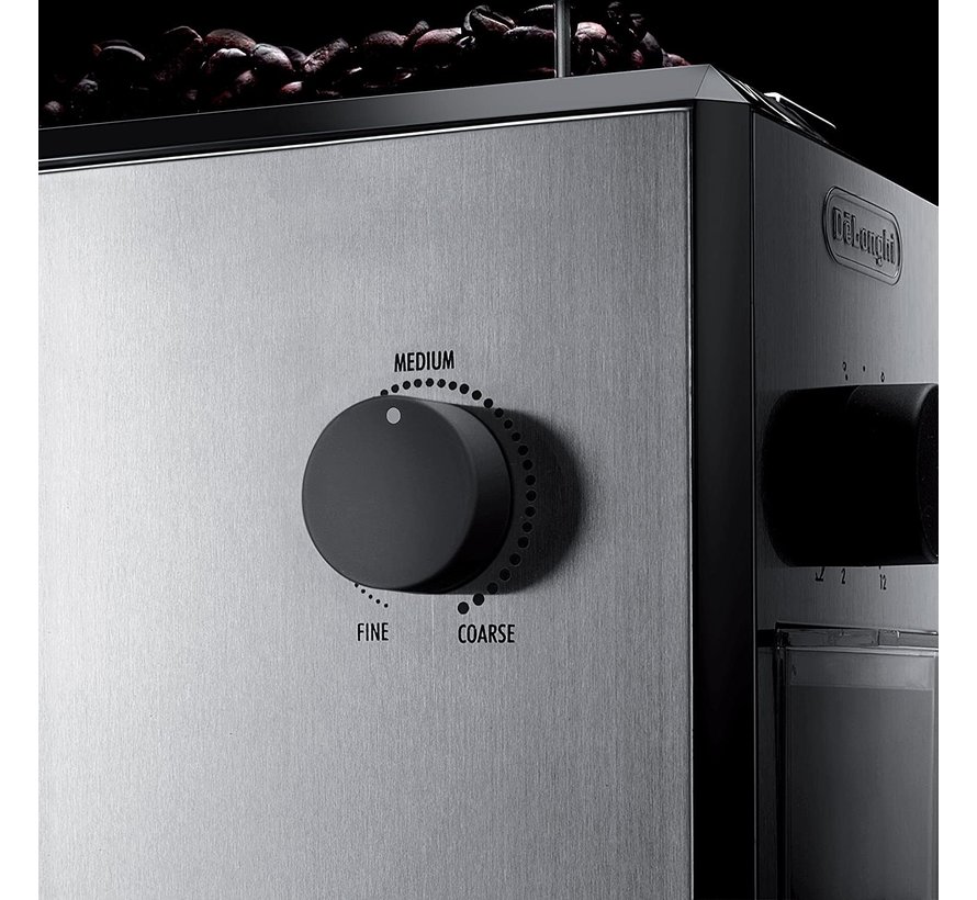 DeLonghi Conical Burr Grinder Spoons N Spice