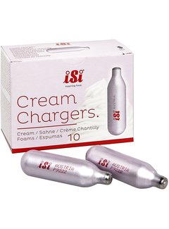 ISI N2O Cream Chargers, Set of 10