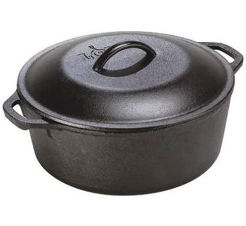 Lodge Cast Iron Dutch Oven, 5 Qt.