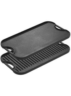 Lodge Cast Iron Reversible Grill/Griddle, 20" x 10.44"