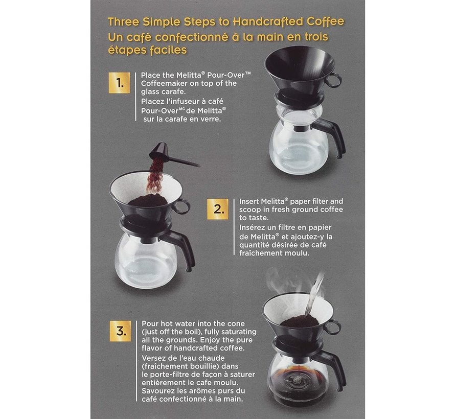 Pour-Over Coffee Brewer, 10 Cup