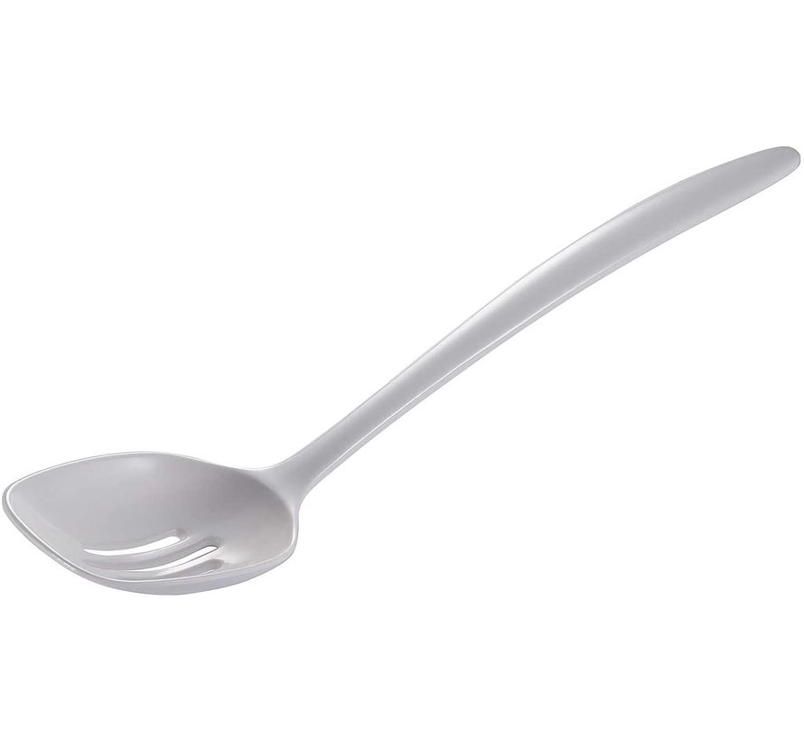 Slotted Spoon 12" - White