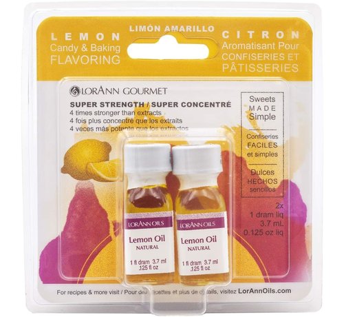 LorAnn Natural Lemon Oil Twin Pk