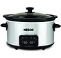 Slow Cooker, 4 Qt. Oval Stainless Steel