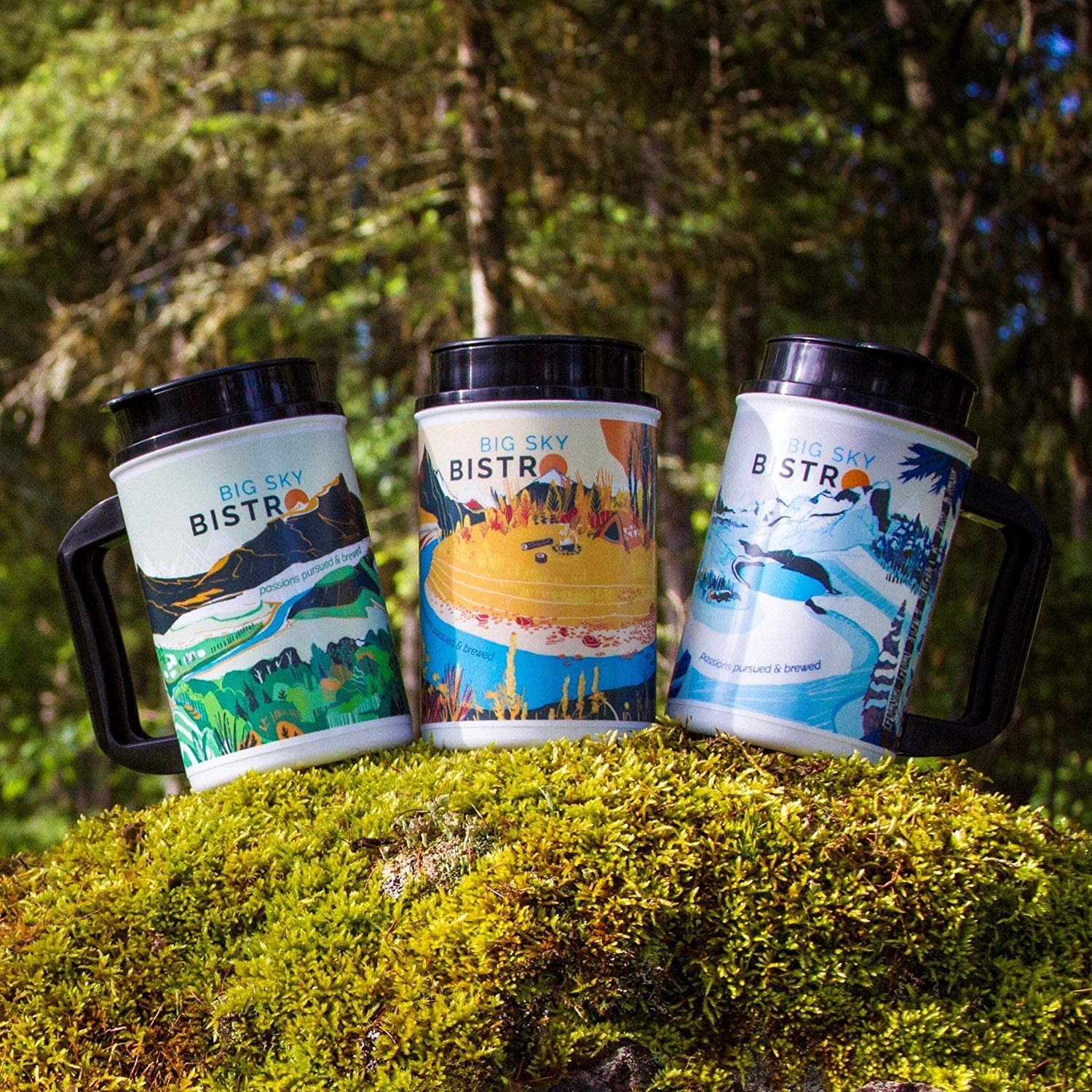 Design Big Sky Bistro French Press Mug Autumn Spoons N Spice