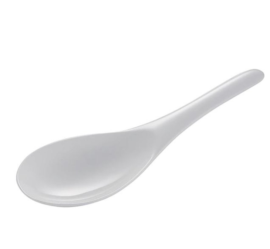 Rice / Wok Spoon 8.25" - White