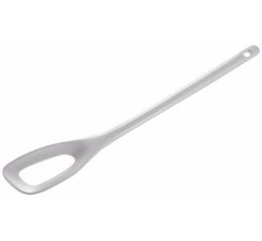 Oval Blending Spoon 13" - White