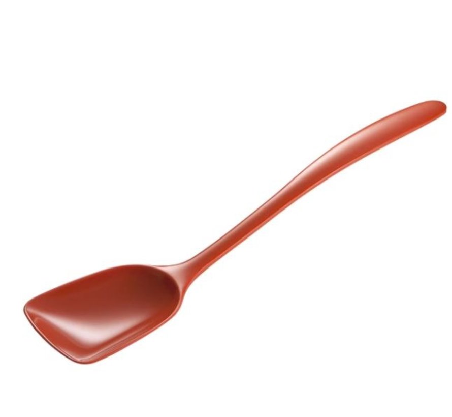 Flat-Front Spoon 11" - Orange