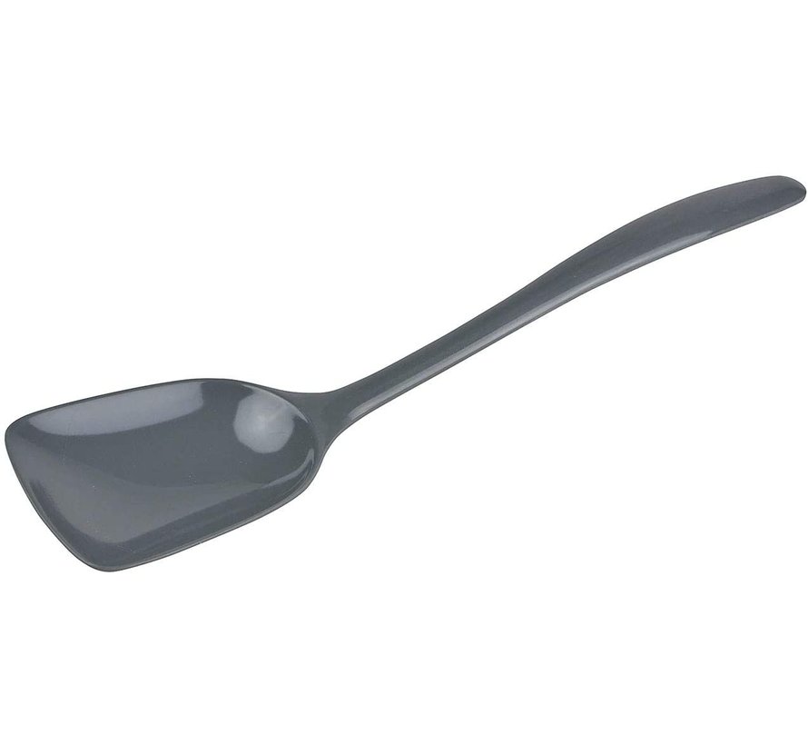 Flat-Front Spoon 11" - Grey