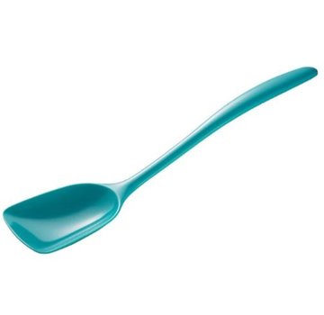 Gourmac Flat-Front Spoon 11" - Turquoise