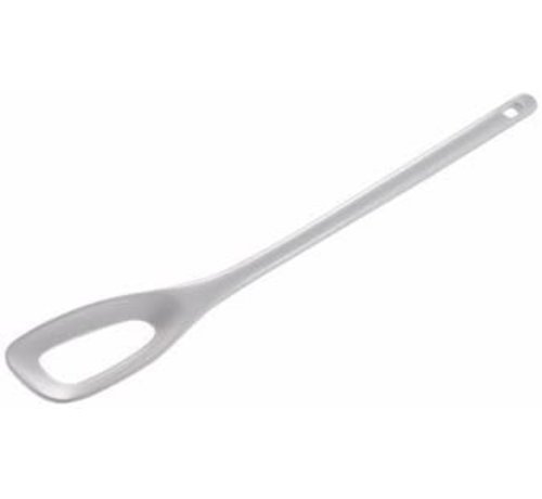 Gourmac Mixing Spoon with Hole 12" - White