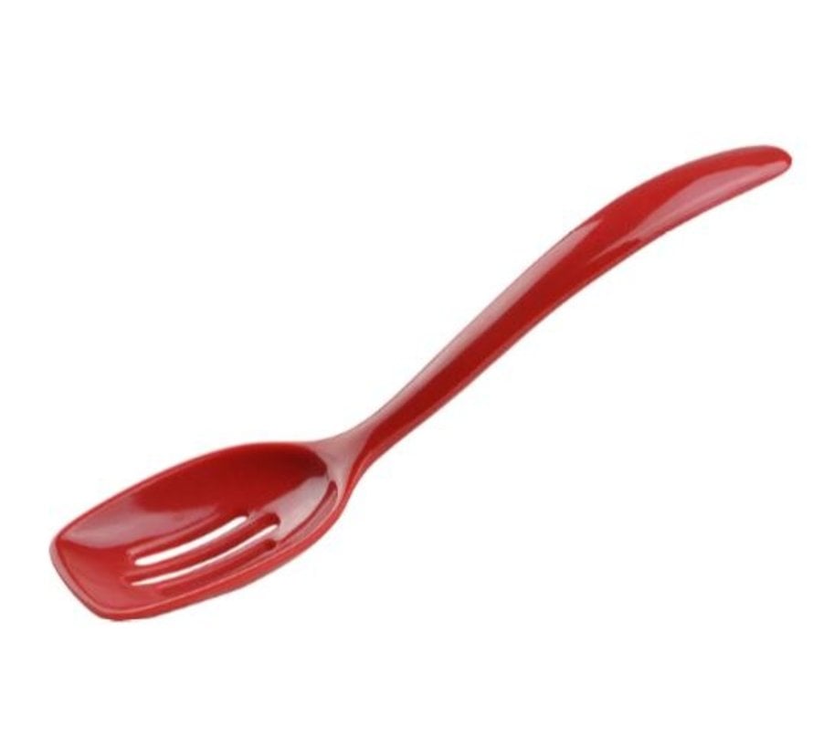 Mini Slotted Spoon 7.5" - Red